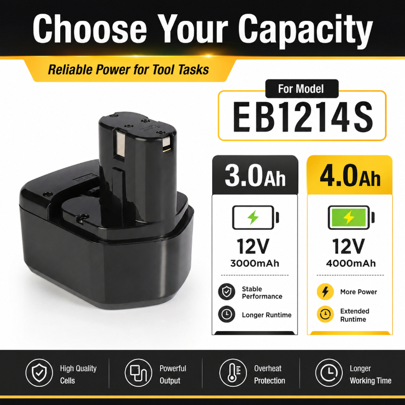 Gardening Tools Battery Powered - Batteria di Ricambio Ni-MH 12V 4000MAH