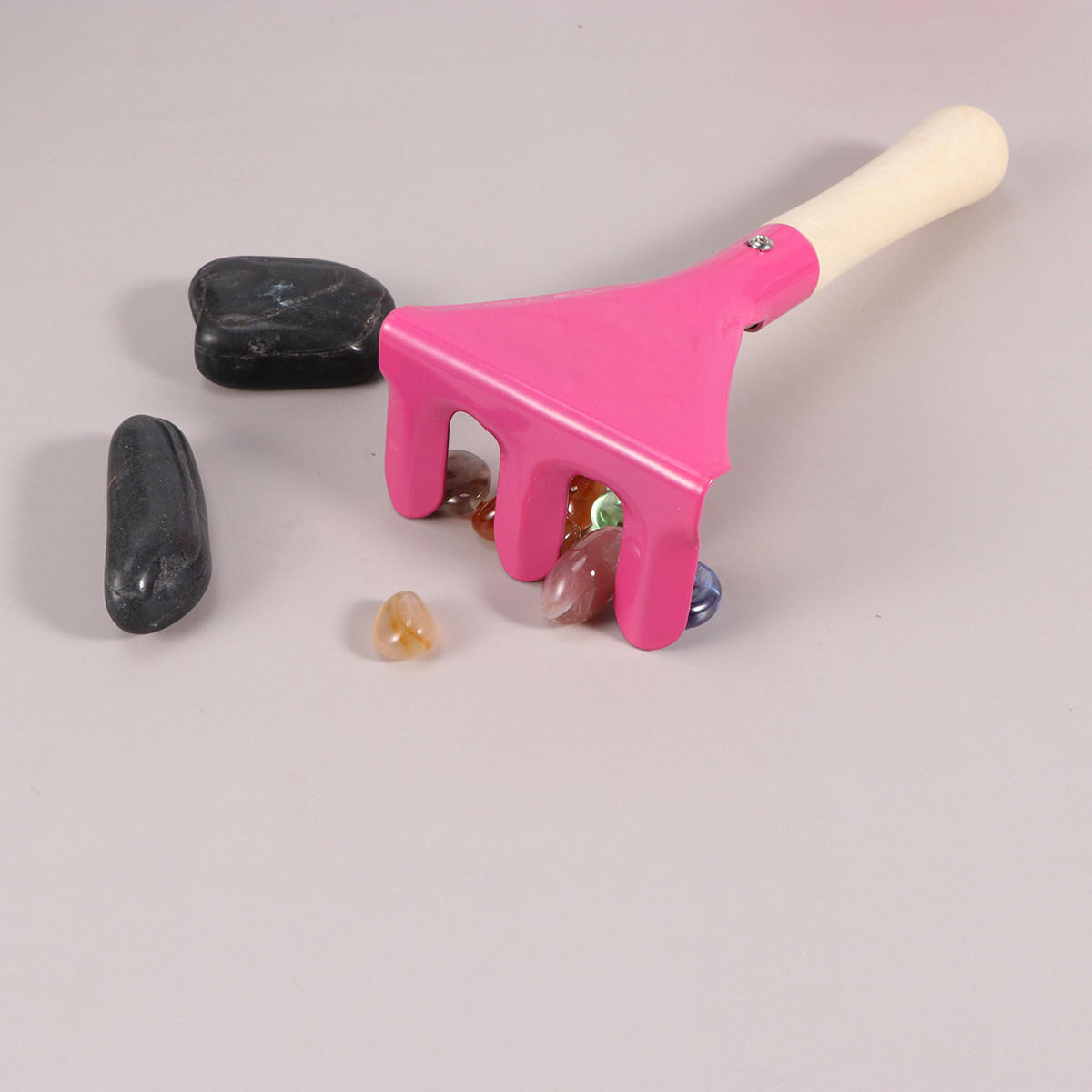 Gardening Tools Pink - Set di 3 Attrezzi da Giardinaggio