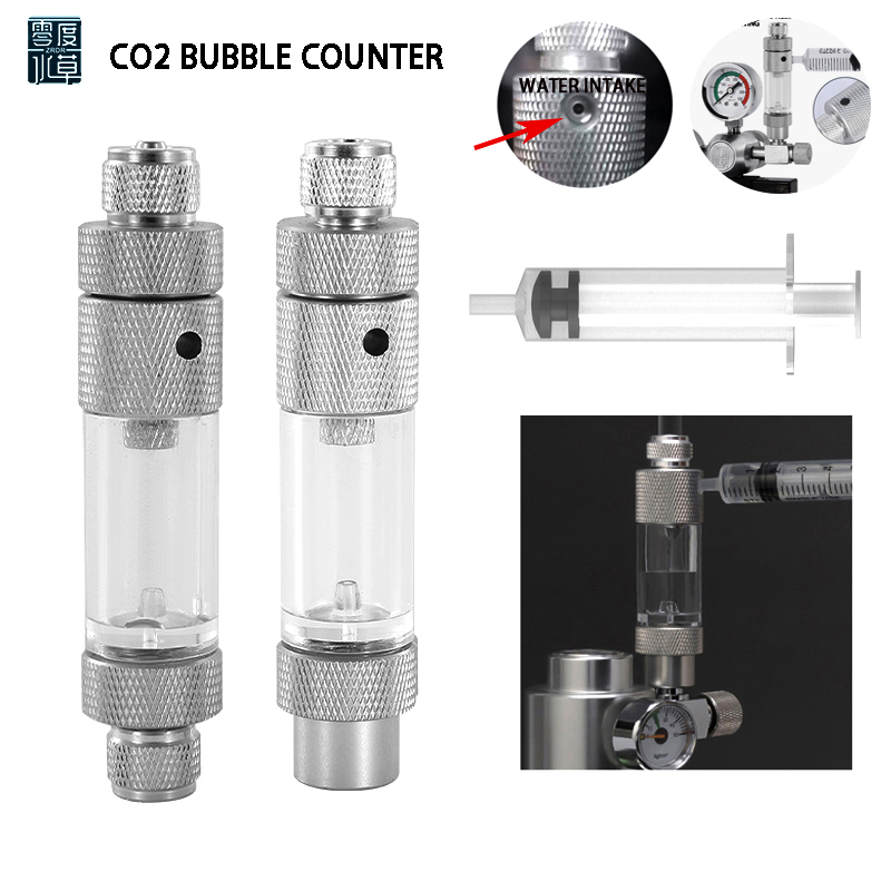 Aquaponics Fish Tank - Misuratore di Bolle CO2 per Acquario,