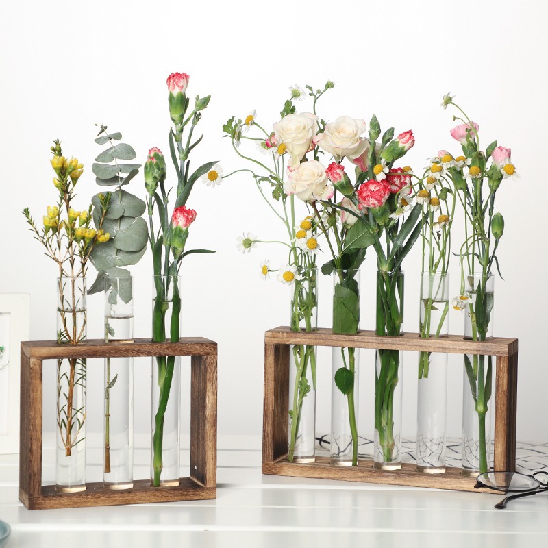 Self-Watering Planter - Fioriera idroponica in vetro a 5