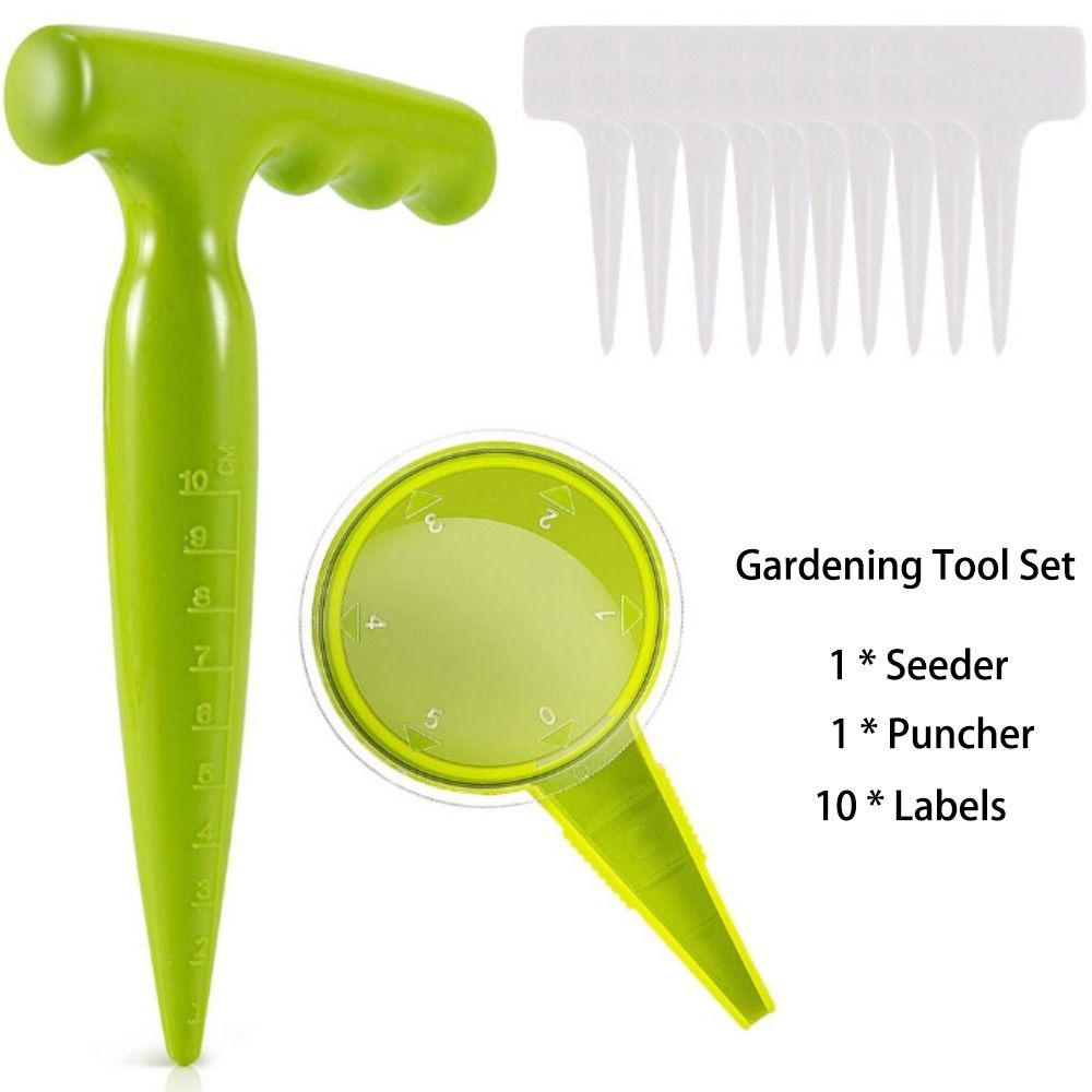 Gardening Tools Labeled - Nuovi attrezzi da giardinaggio in plastica