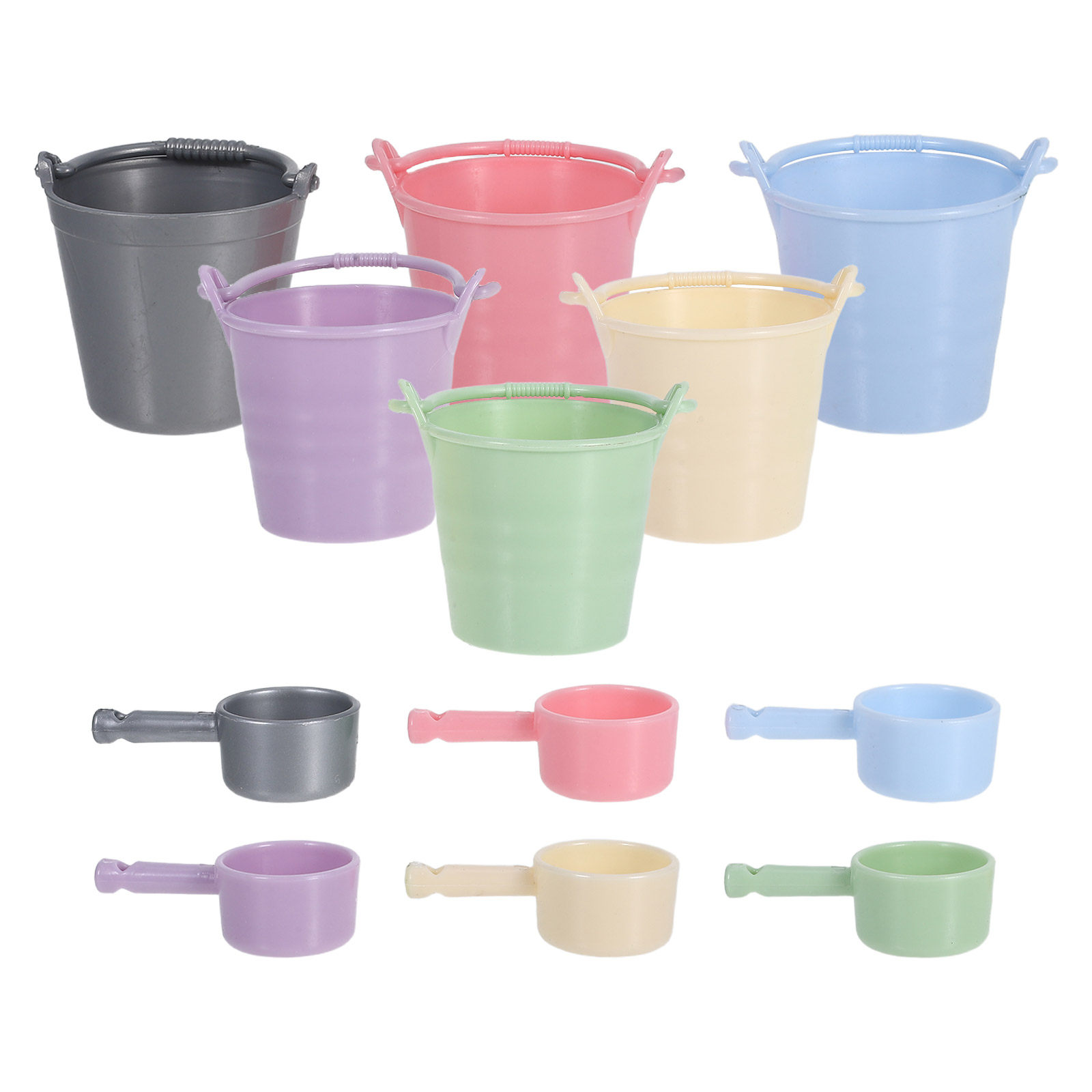 Gardening Tools For Kids - 6 Set di Secchielli in Miniatura
