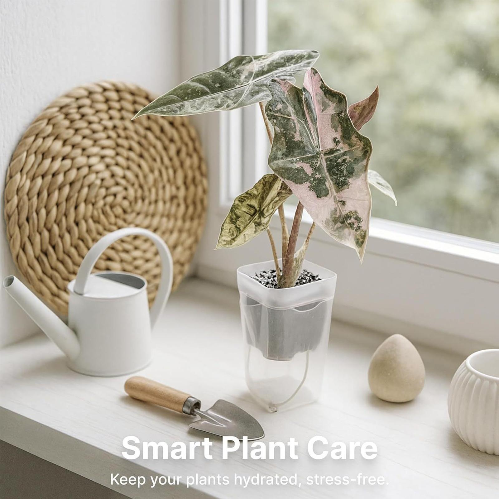 Set di 10 Vasi Trasparenti Aut - Self-Watering Planter recensione e prezzo