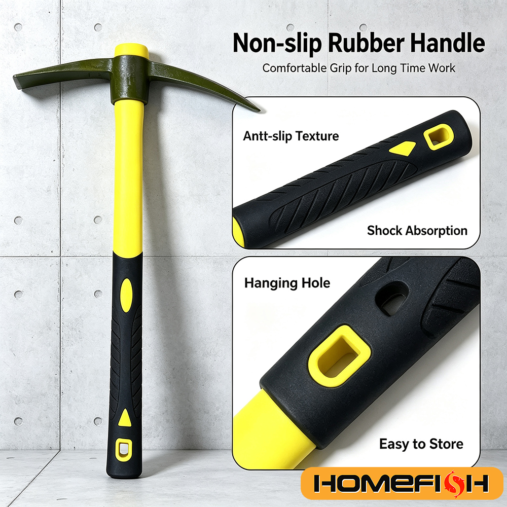 Set di Zappa da 15 Pollici con - Gardening Tools Yellow recensione e prezzo