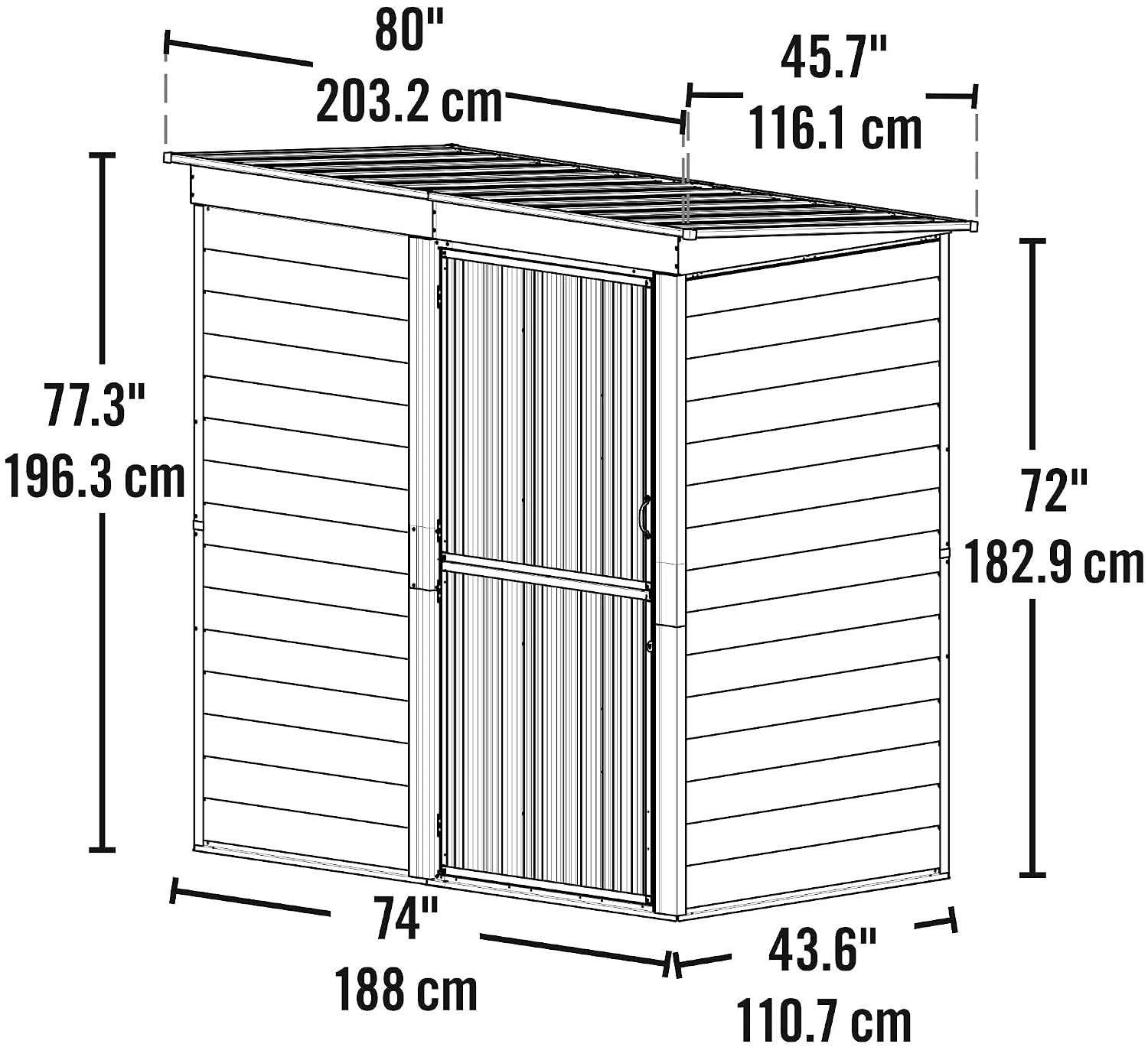 Capannone Compatto in Acciaio  - Gardening Tools Of recensione e prezzo