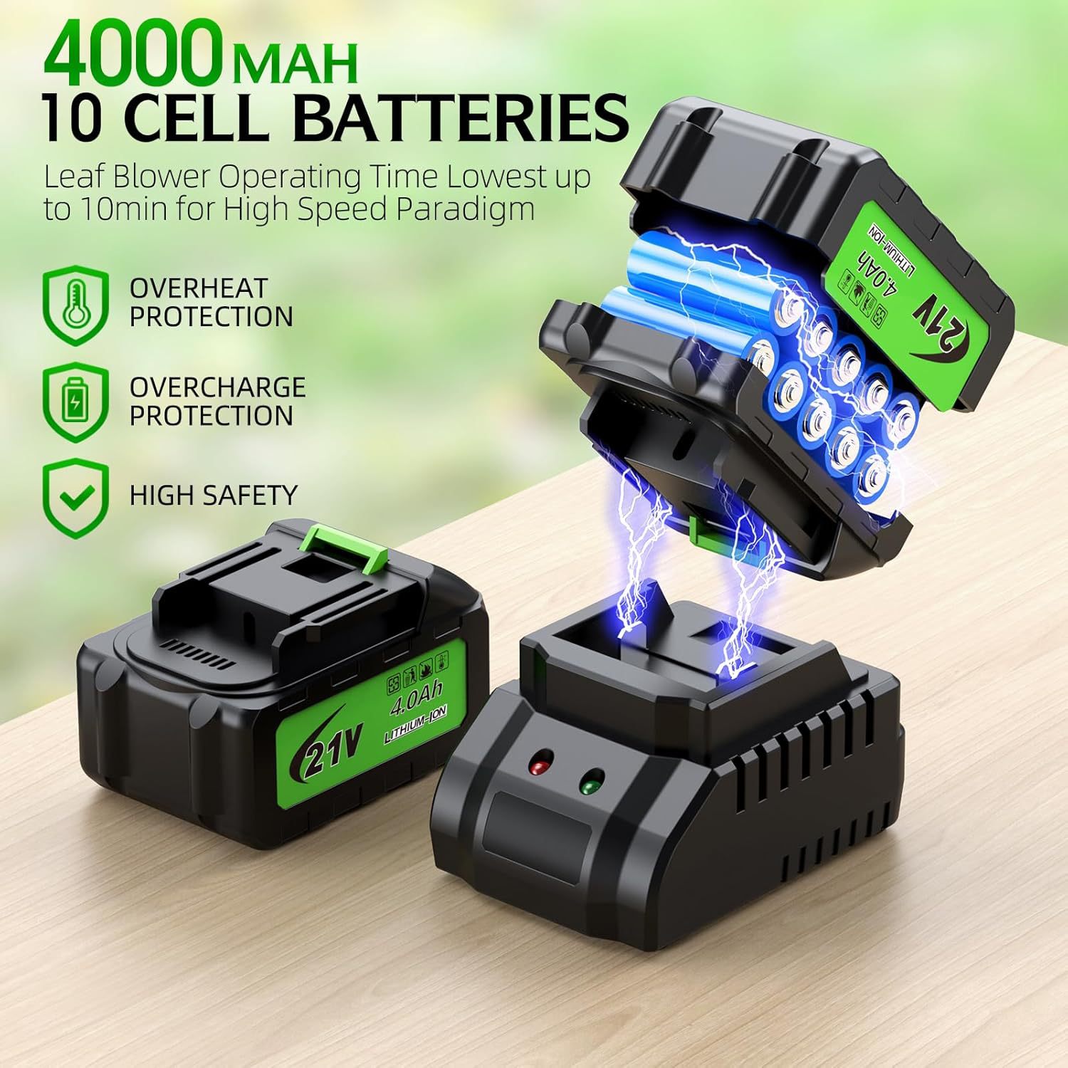 Soffiatore Elettrico Senza Fil - Gardening Tools Battery Powered recensione e prezzo
