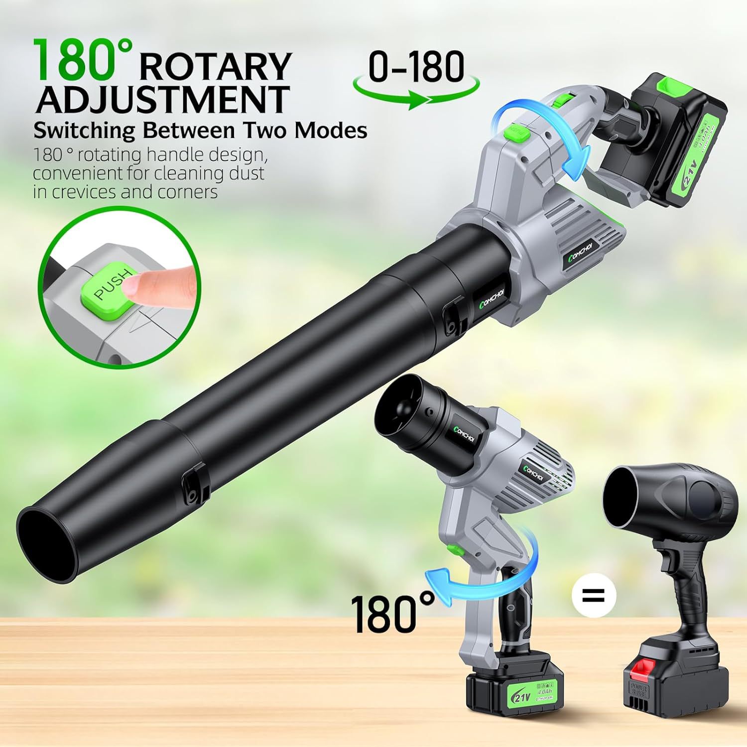 Soffiatore Elettrico Senza Fil - Gardening Tools Battery Powered recensione e prezzo