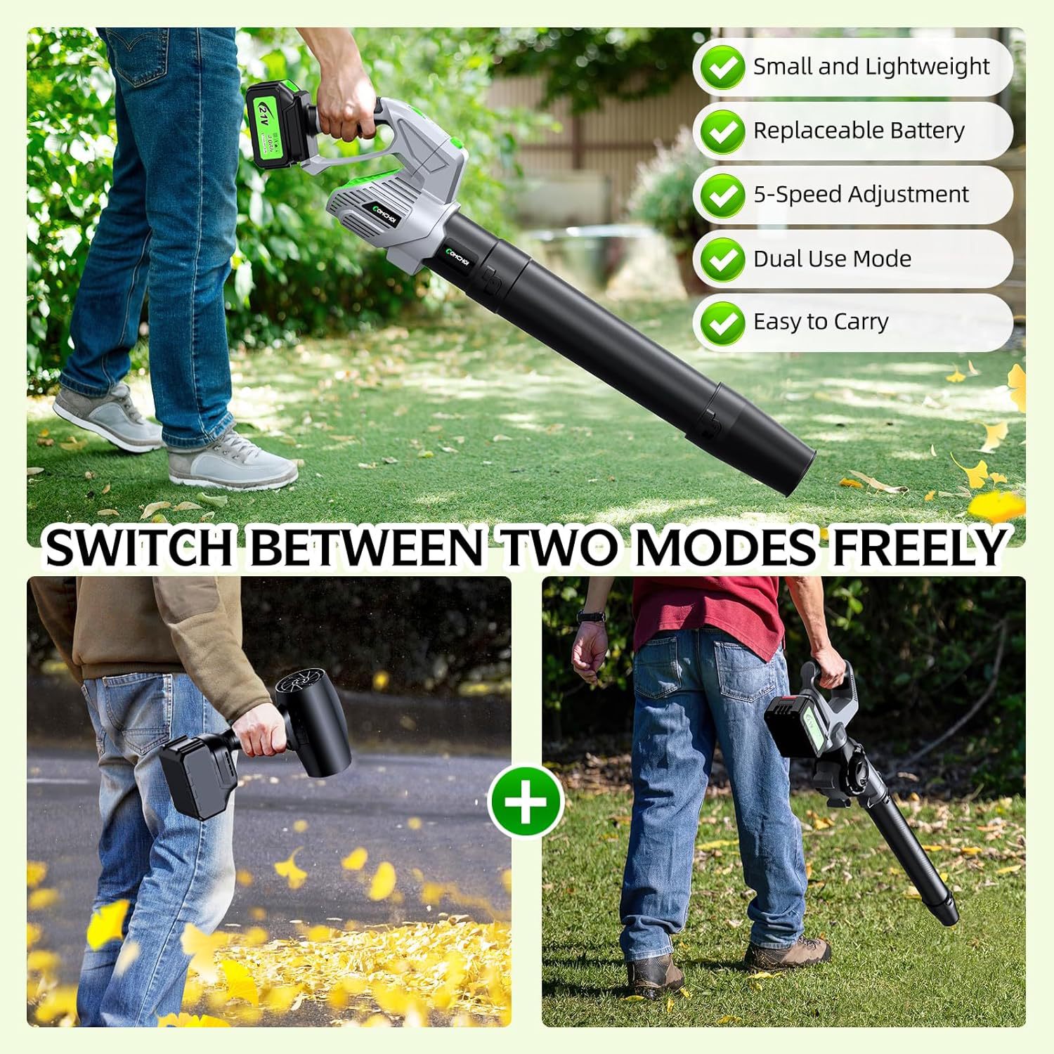 Soffiatore Elettrico Senza Fil - Gardening Tools Battery Powered recensione e prezzo