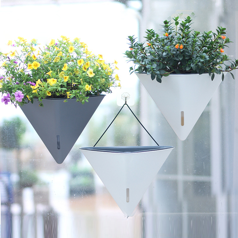 Vasi da fiori triangolari mont - Gardening Tools Green recensione e prezzo