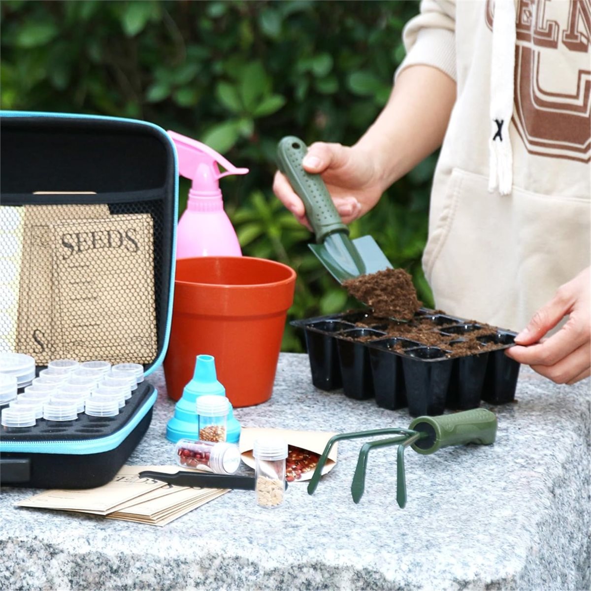 ABNH Organizzatore per Semi co - Gardening Tools Labeled recensione e prezzo