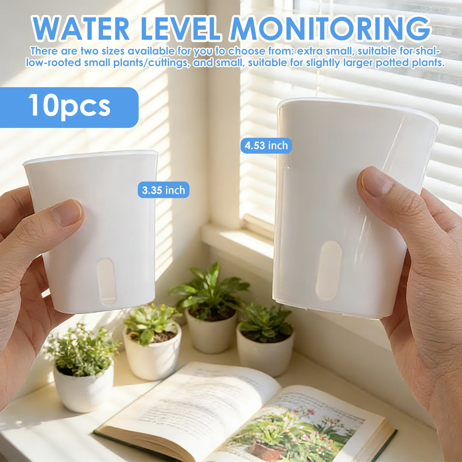 Set di 10 Vasi Autoirriganti,  - Self-Watering Planter recensione e prezzo