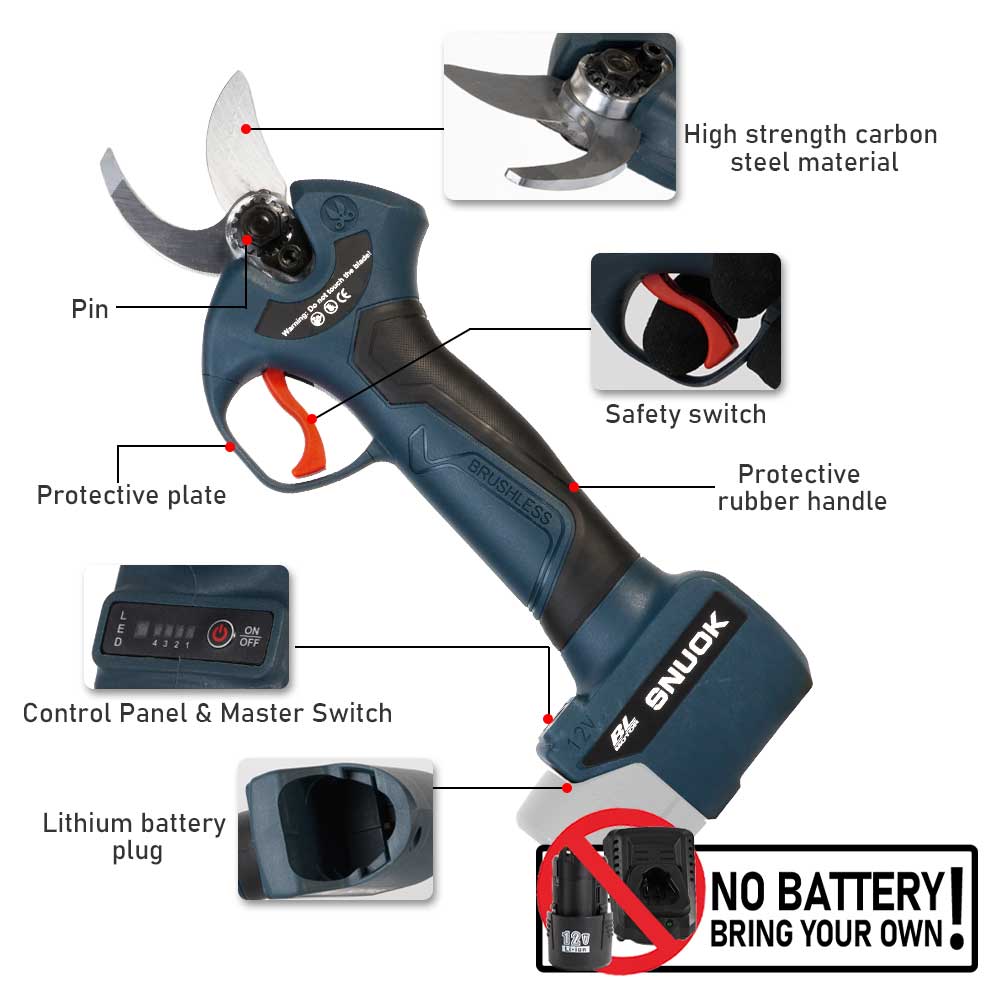 Forbici Elettriche Senza Spazz - Gardening Tools Battery Powered recensione e prezzo