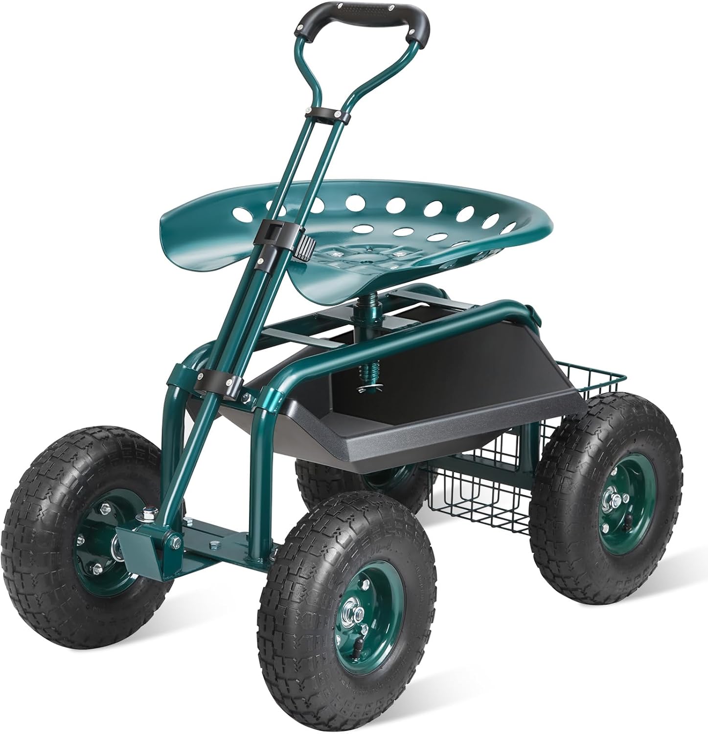 Carrello da Giardino con Sedil - Gardening Tools Green recensione e prezzo
