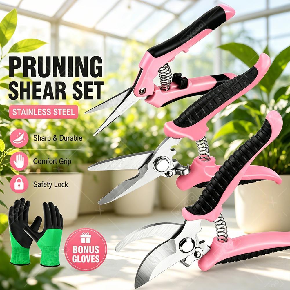 Forbici da Giardino per Raccol - Gardening Tools Pink recensione e prezzo