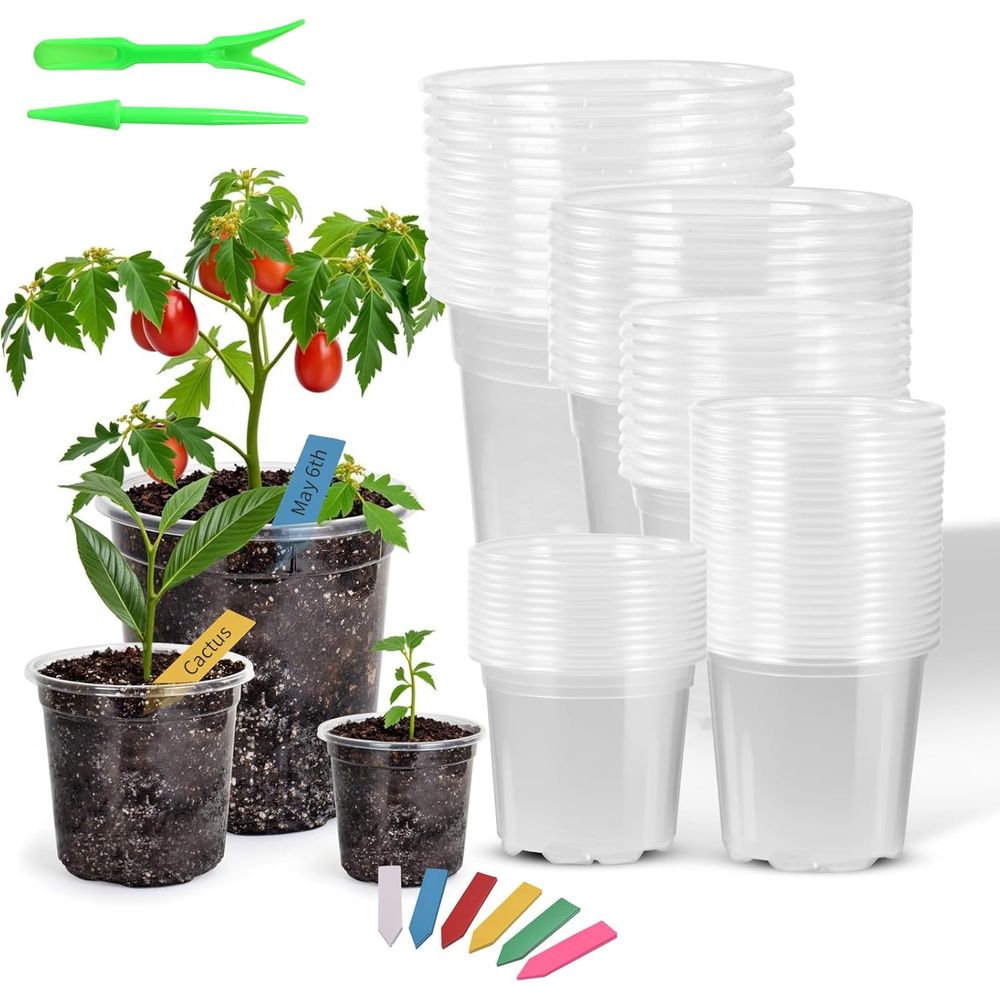 Confezione da 60 vasi da vivai - Gardening Tools Labeled recensione e prezzo