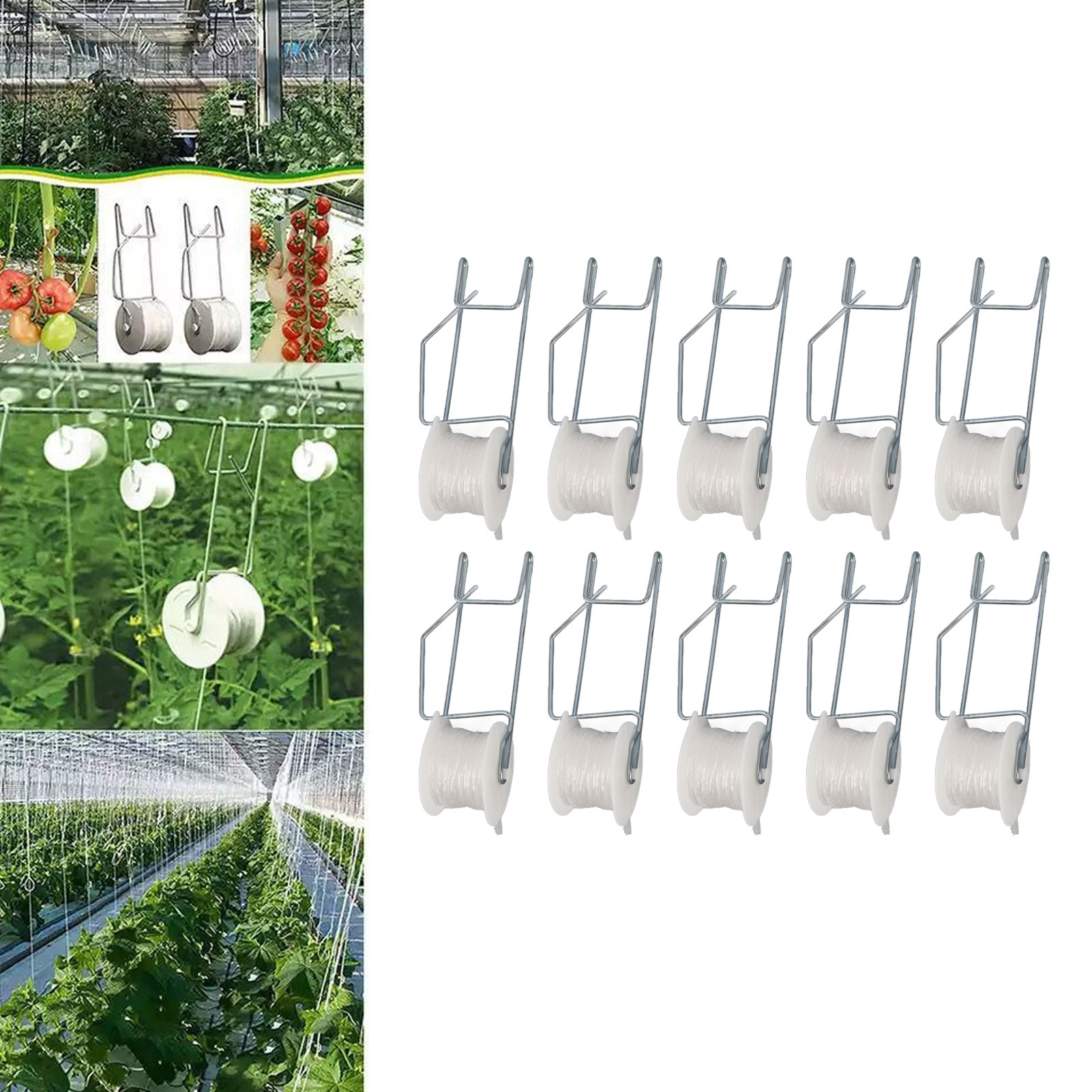 6-50 Pezzi Ganci di Supporto p - Essential Gardening Tools recensione e prezzo