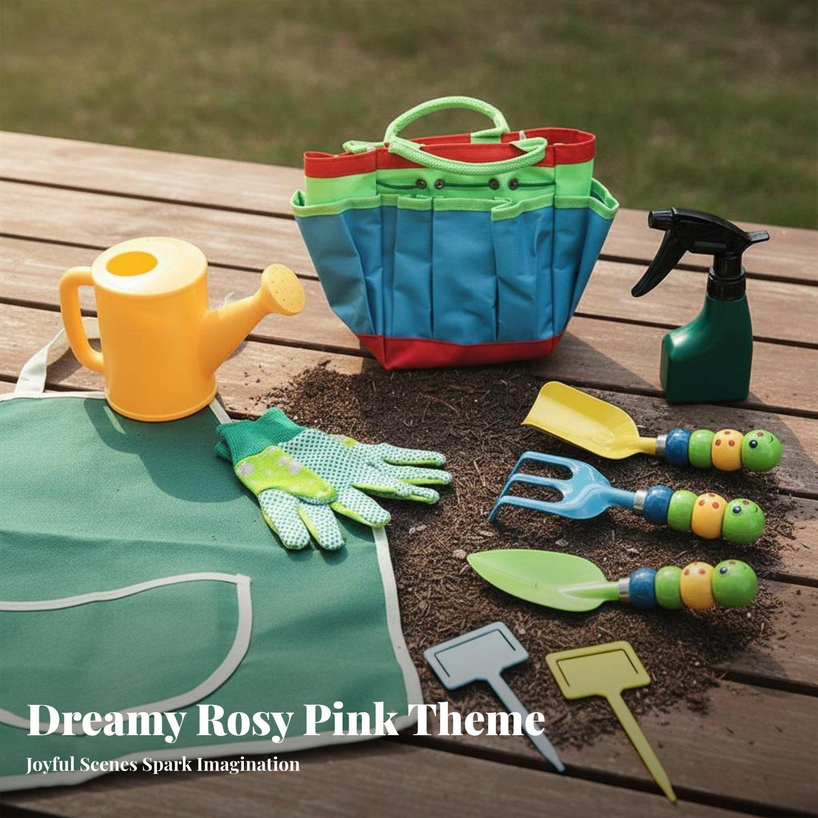 Set di 10 Attrezzi da Giardina - Gardening Tools For Young Children recensione e prezzo